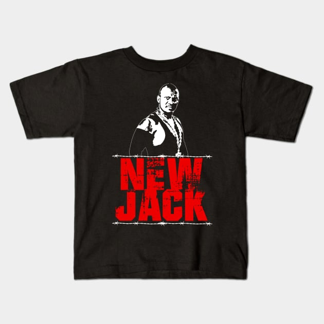 HARDCORE JACK Kids T-Shirt by lockdownmnl09